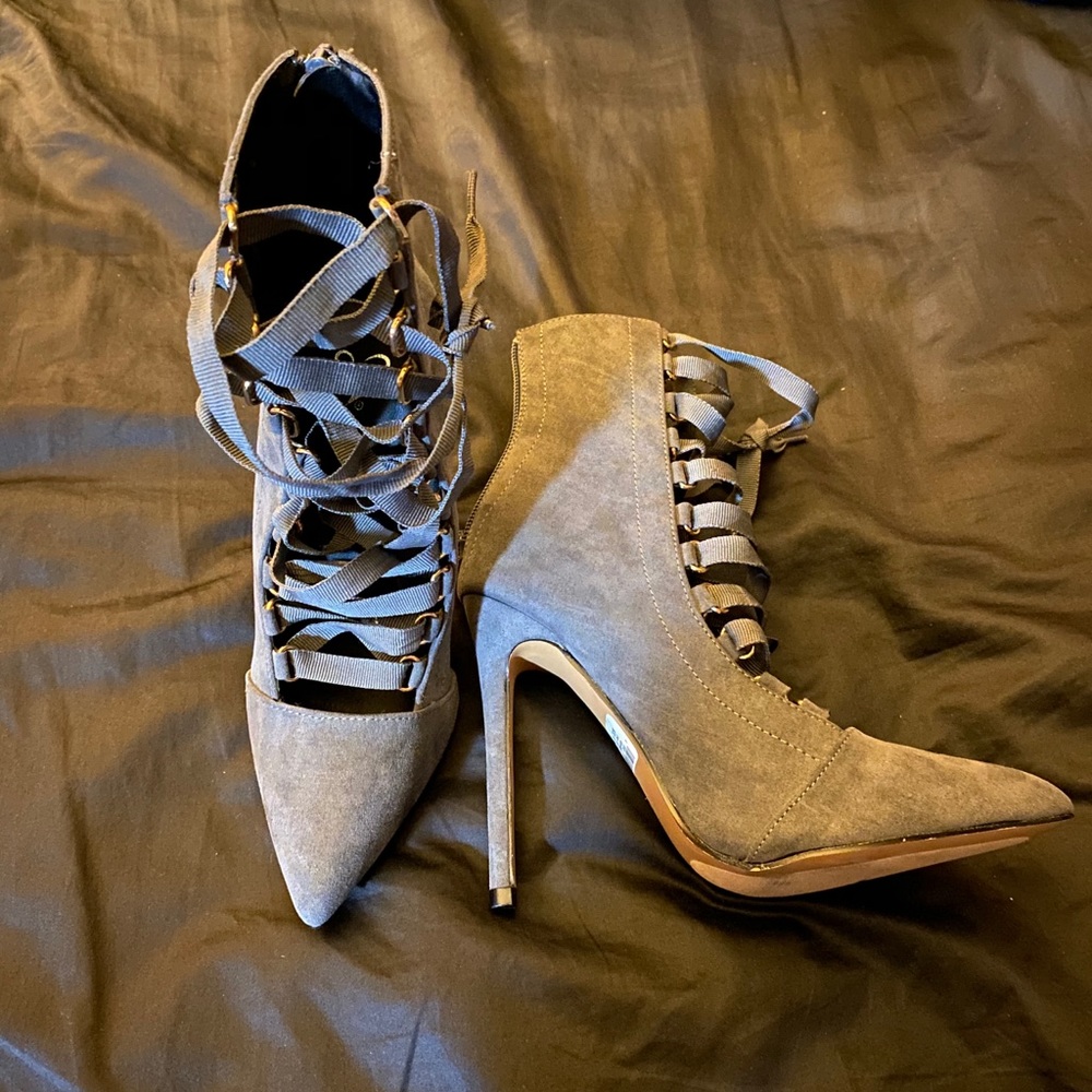 Strap Up Ankle Boots